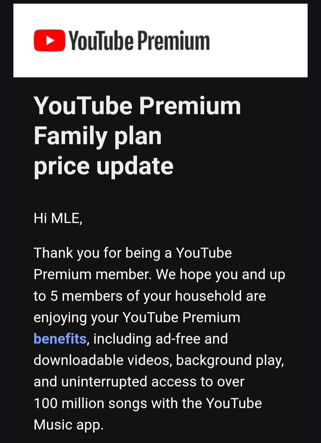 Google, а не дороговато ли? Стоимость подписки YouTube Premium Family в ряде регионов подскочила сразу в полтора раза