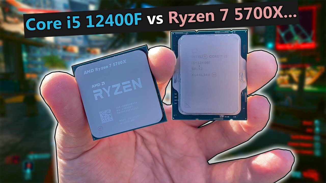 Какой недорогой процессор лучше? Эксперт сравнил Intel Core i5-12400F и AMD Ryzen 7 5700X